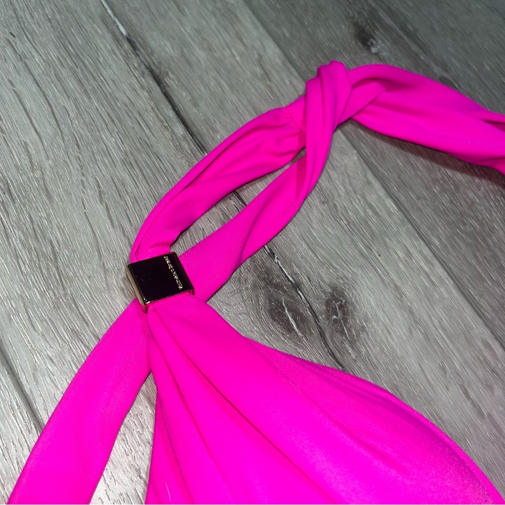 VS Tankini Swim Pink Halter Top Padded - Picture 5 of 9
